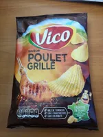 Chips ondulées Vico, saveur Poulet Grillé