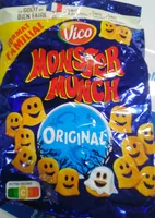 Monster Munch - Produit soufflé à base de pomme de terre goût salé