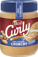 Pâte à tartiner Cacahuète crunchy Curly