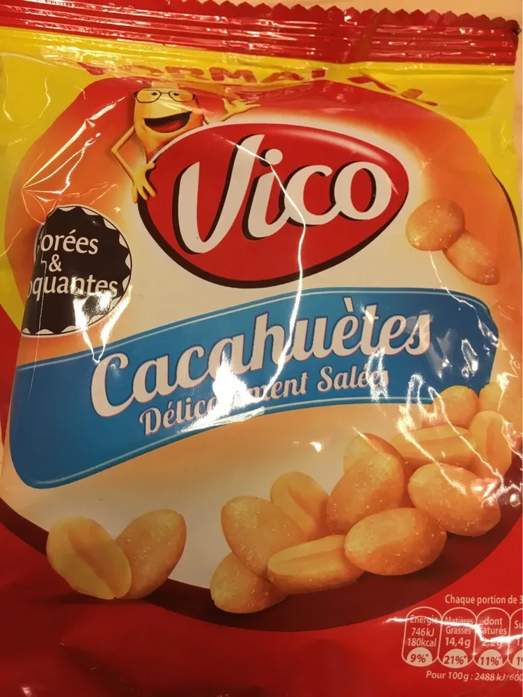 Cacahuètes délicatement salées