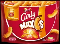 Curly cacahuète maxis
