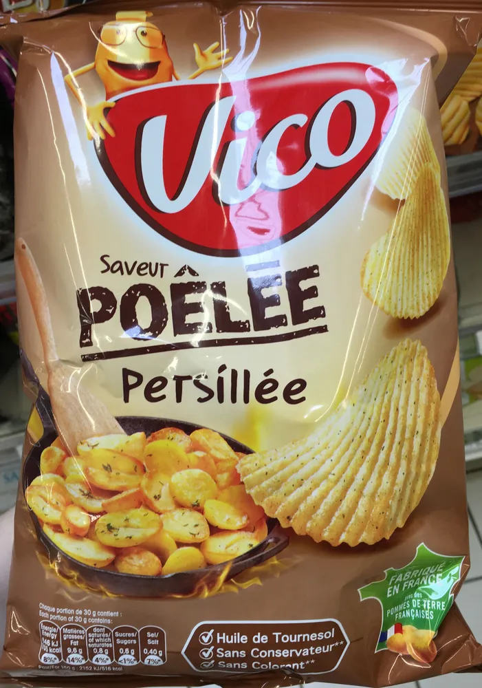 Chpis saveur poêlée persillée