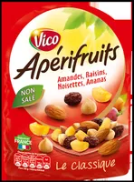 Apérifruits Le classique - Amandes, Raisins, Noisettes, Ananas