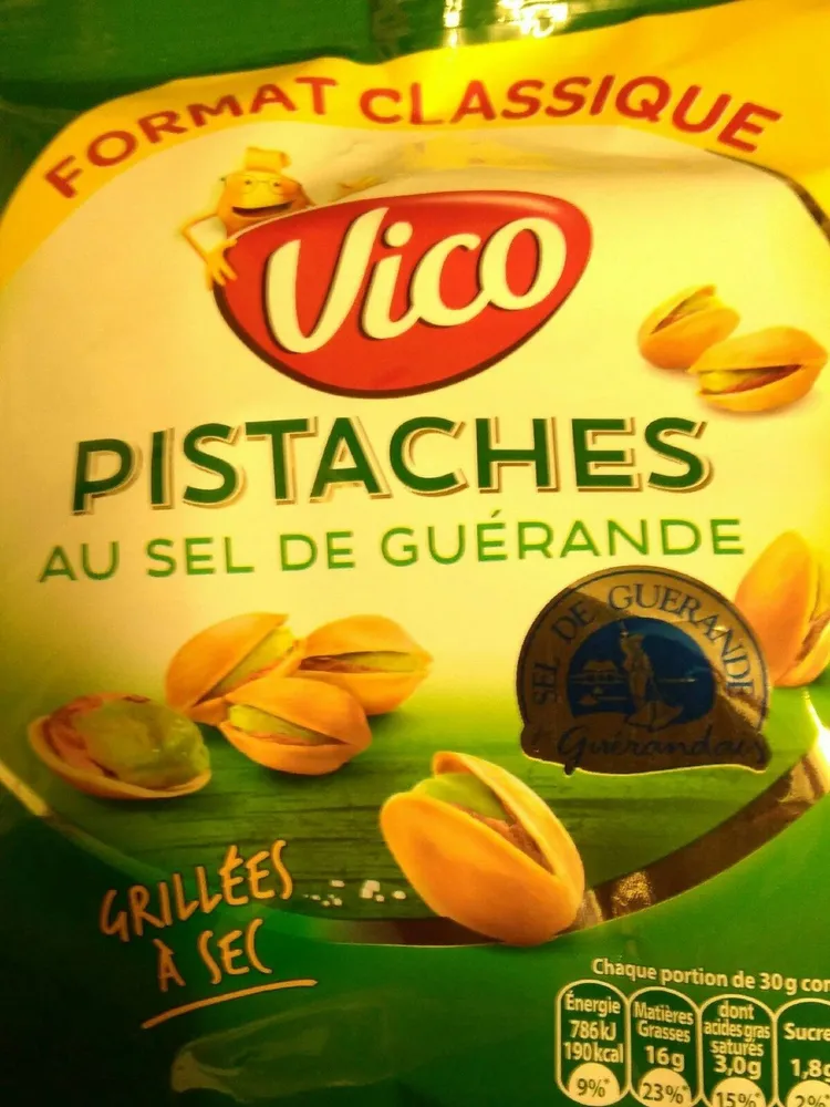 Pistaches au sel de Guérande