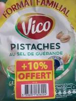Pistaches grillées au sel de Guérande