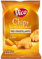 Chips kettle cooked cheddar très croustillantes