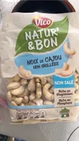 Noix de cajou naturelles non salées