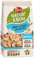 Natur'&Bon Noix de cajou non grillées non salé
