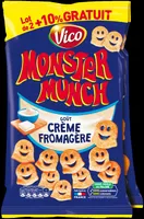 Monster Munch goût Crème Fromagère (lot de 2, +10% gratuit)