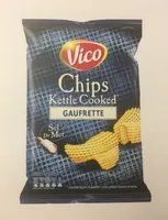 Chips Kettle Cooked Gaufrette Sel de Mer