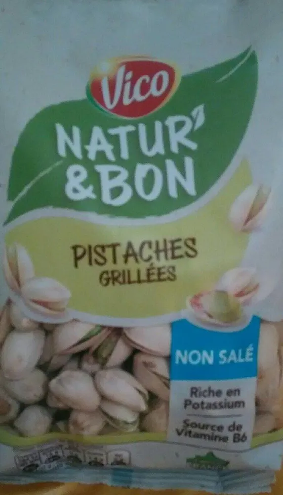 Pistaches grillées Non salé