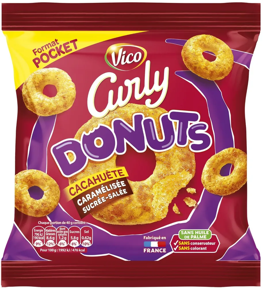 Curly donuts