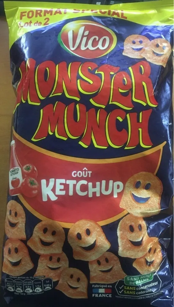 Monster munch ketchup