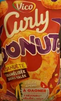 Curly donuts cacahuètes