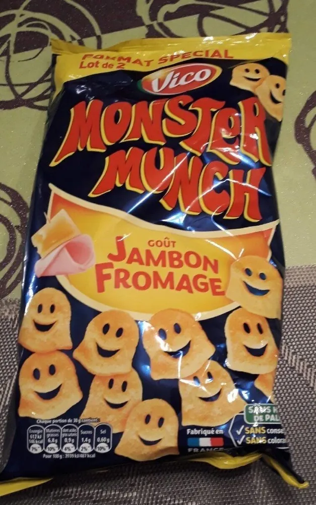 Monster Munch - goût jambon fromage