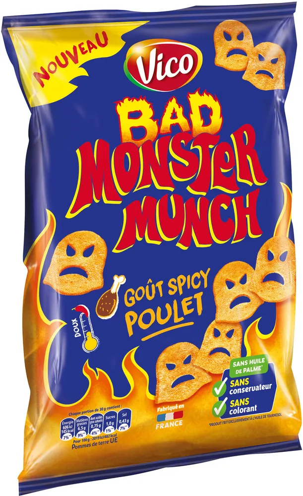 Bad Monster Munch spicy poulet