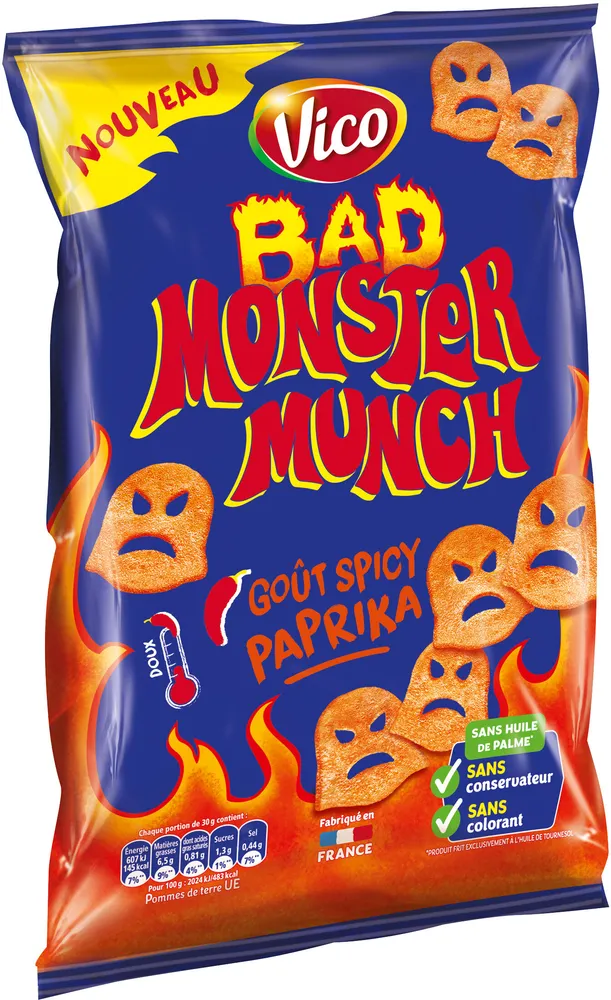 Bad Monster Munch spicy paprika