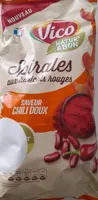 Spirales aux haricots rouges