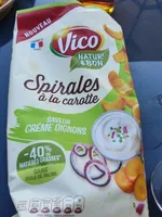 Spirales à la carotte