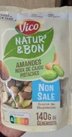 Natur & Bon amandes noix de cajou pistaches