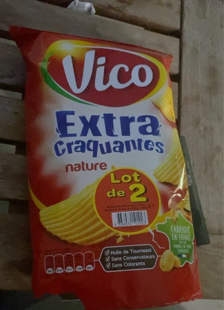 Extra craquantes nature