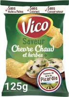 Chips Saveur chèvre chaud et herbes