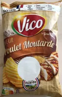 Chips poulet moutarde
