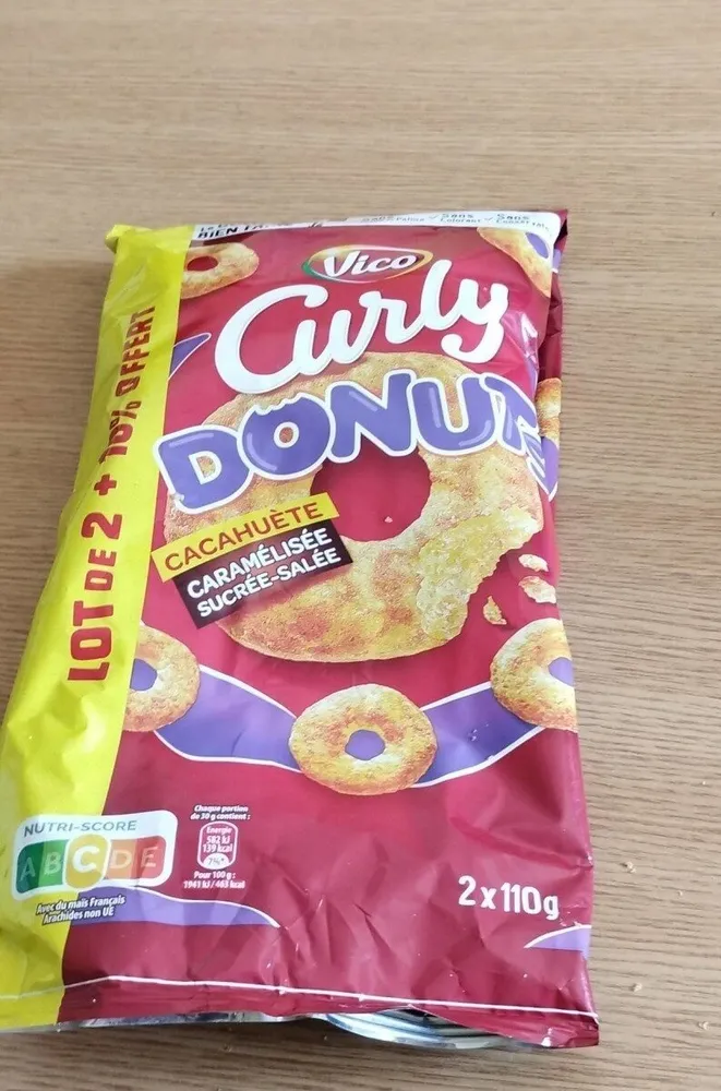 Curly donuts