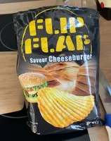 Chips cheesburger