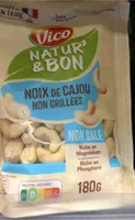Noix de cajou non grillées