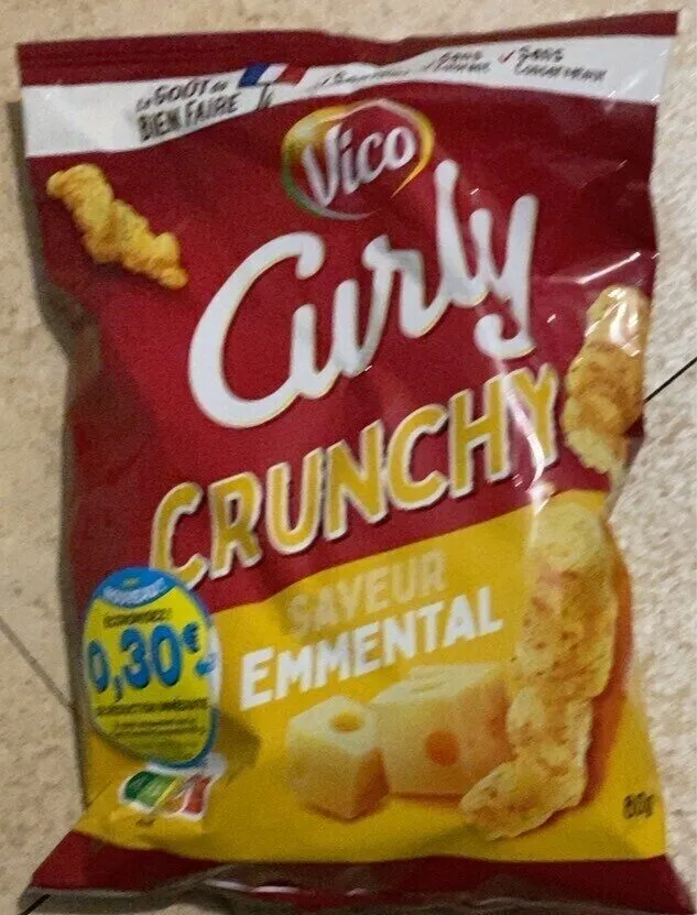 Curly crunchy saveur emmental