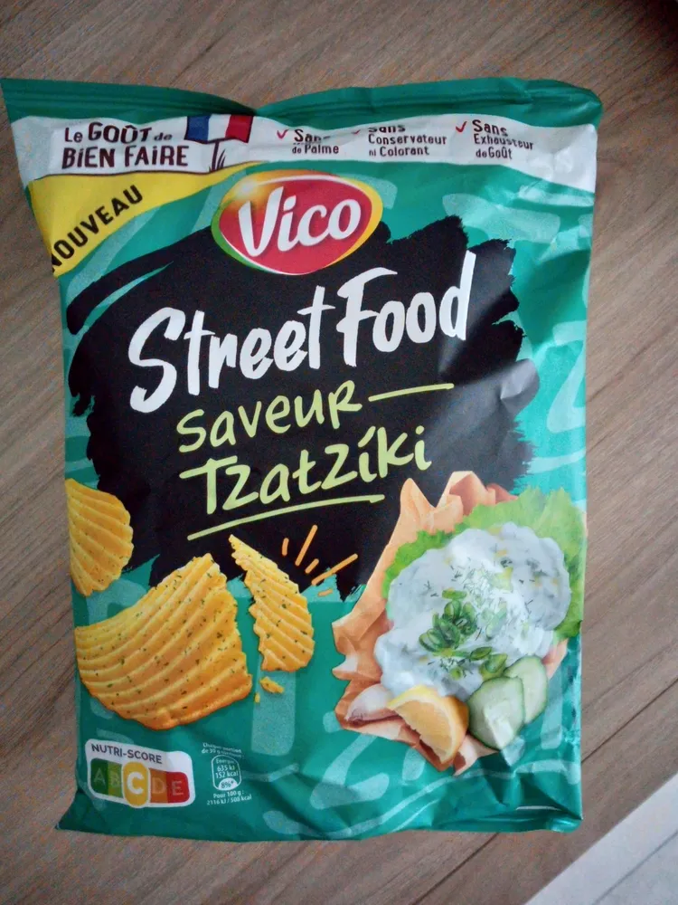 Street food saveur tzatziki