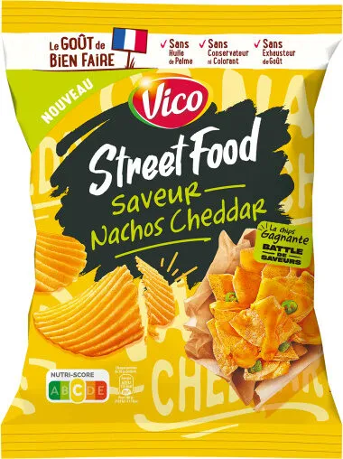 Chips Street Food Nachos cheddar