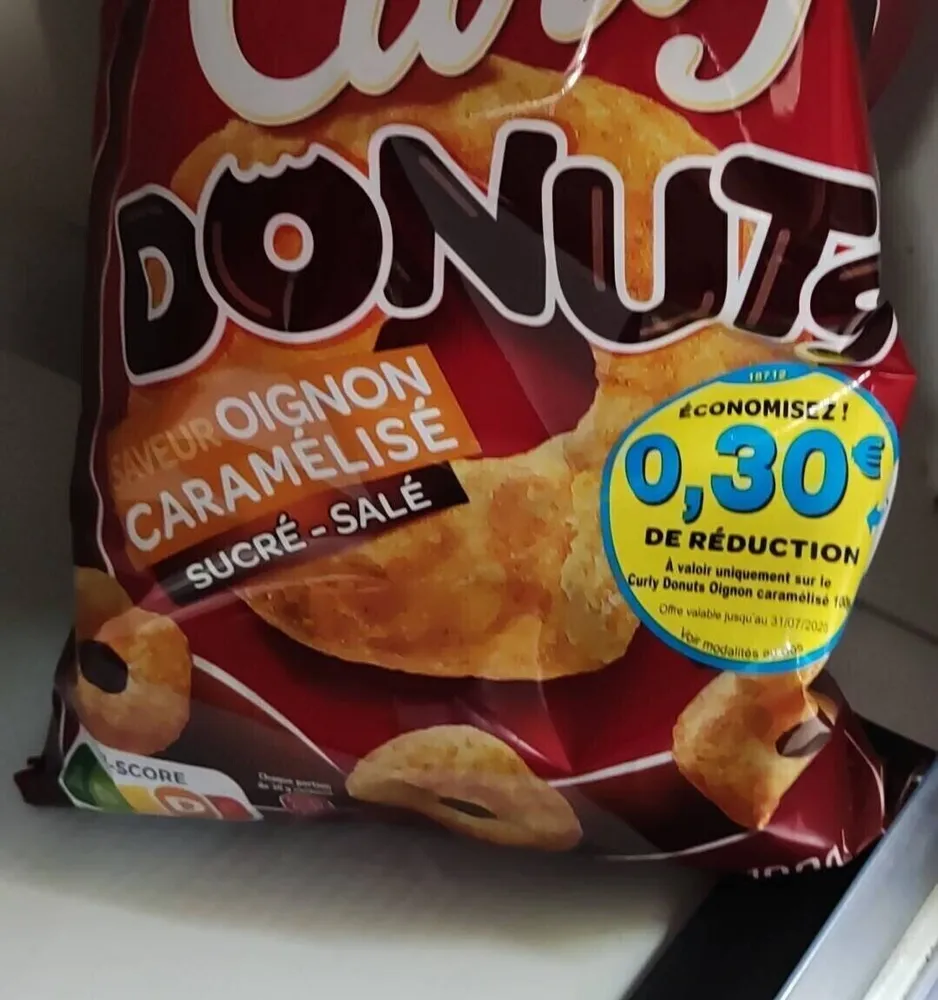 DONUTS SAVEUR OIGNON CARAMÉLISÉ SUCRÉ - SALÉ