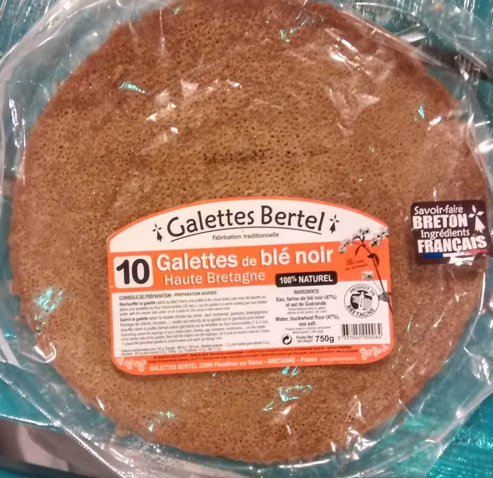 10 Galettes pur Blé Noir