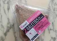 2 galettes pur blé noir