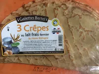 3 Crêpes au Lait Frais Fermier de Haute Bretagne