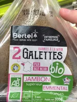 Galettes jambon emmental