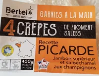 4 Crêpes de Froment Salées Recette Picarde
