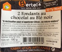 Fondants au chocolat au Blé noir