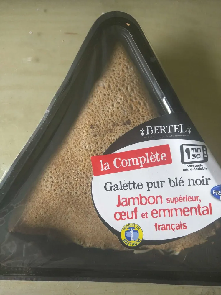 La complète - Galette pur blé noir