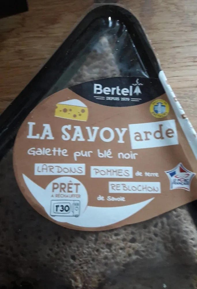 Galette la savoyarde