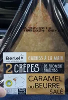 2 crêpes froment caramel au beurre salé