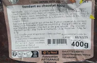 Fondant au chocolat