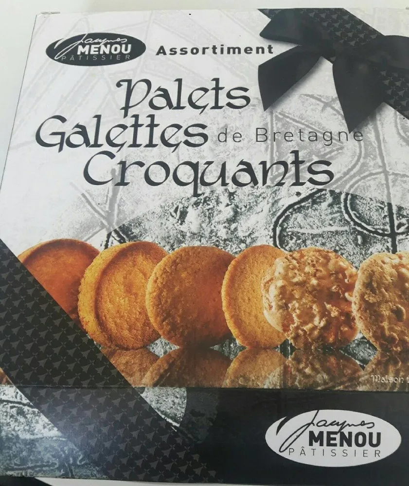 assortiment Palets, galettes de Bretagne, croquants, 290 g