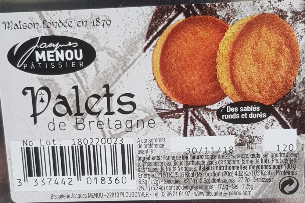 Palets  de Bretagne