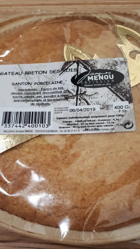Gateau breton des rois