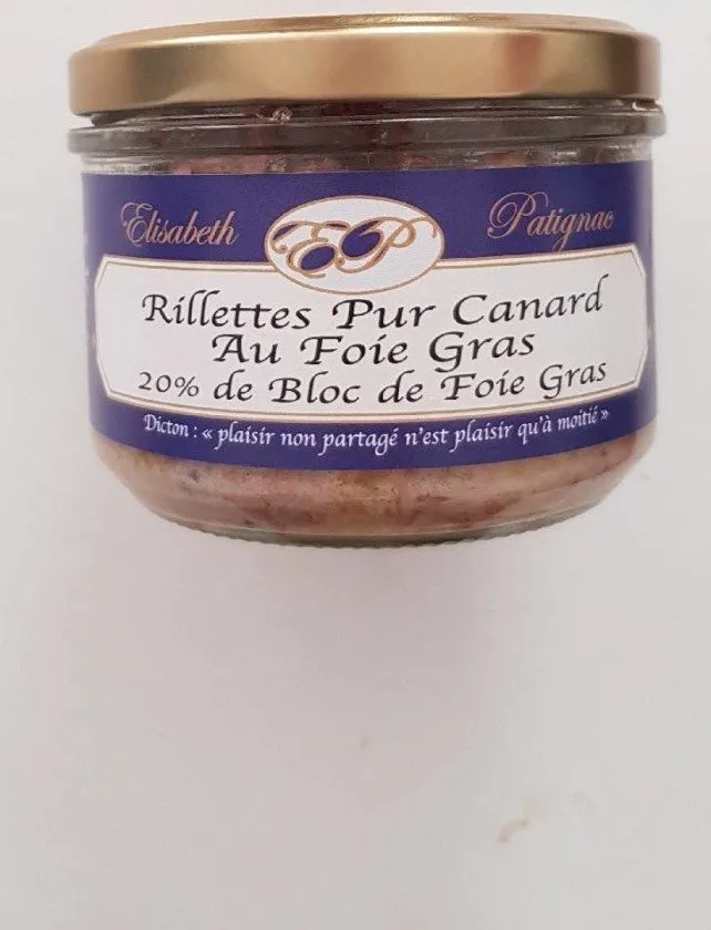 Rillettes Pur Canard au Foie Gras
