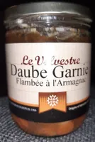 Daube garnie flambée à l'Armagnac