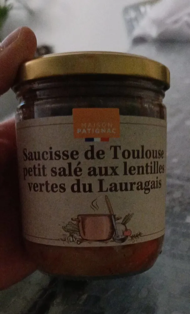 petit salé aux lentilles vertes du lauragais